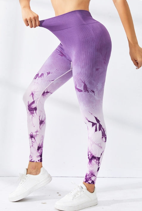 High-waisted Gradient Leggings