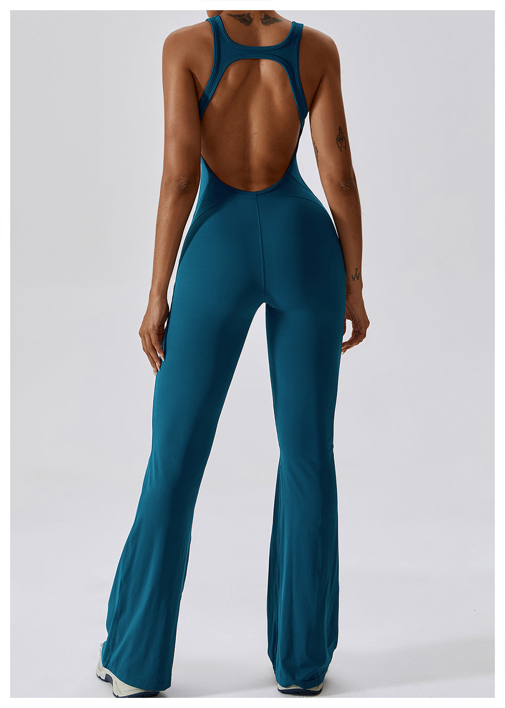 Tight-fitting Bell-bottomed Pants