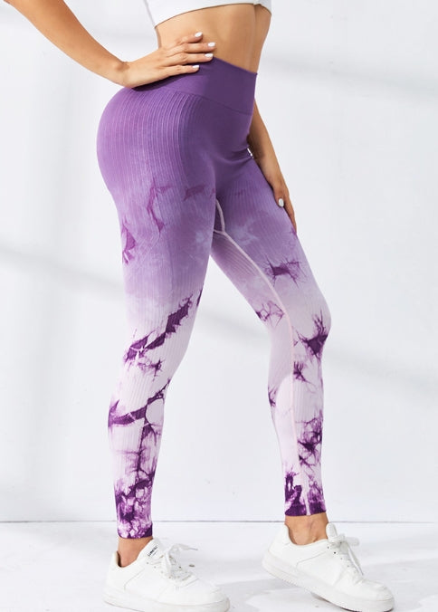 High-waisted Gradient Leggings